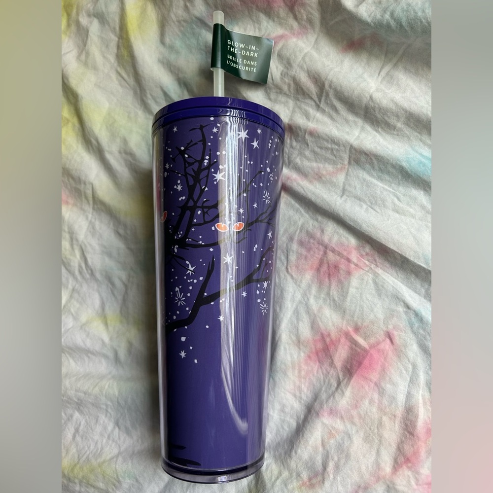 Starbucks Halloween Glow in the dark cup 24oz